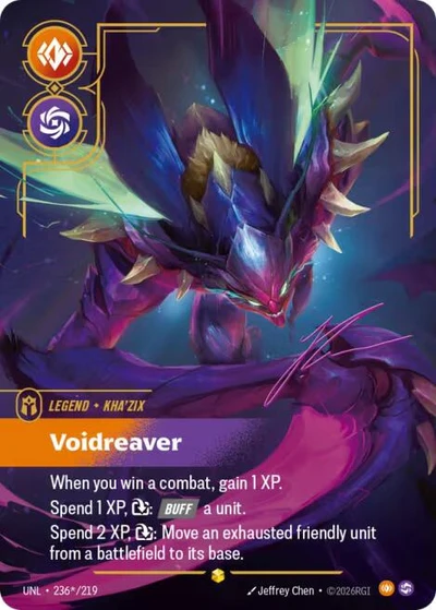 Kha'Zix - Voidreaver (Signature) (236*/219) (Unleashed)