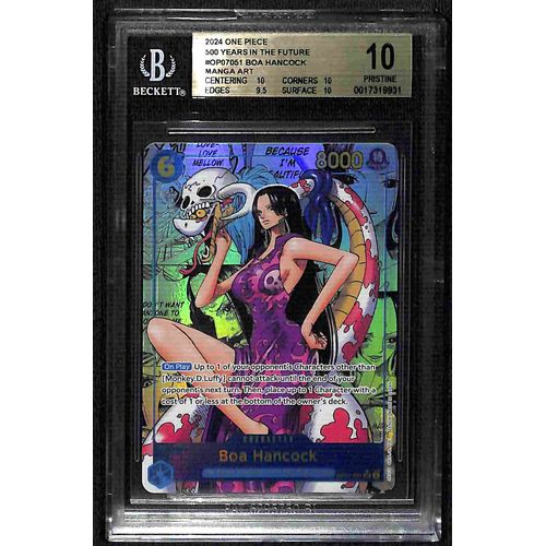BGS 10 Boa Hancock Manga Art OP07-051