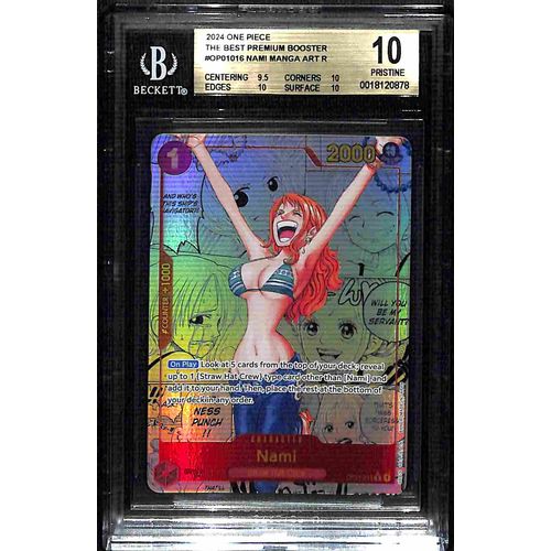 BGS 10 Nami Manga Art R OP01-016