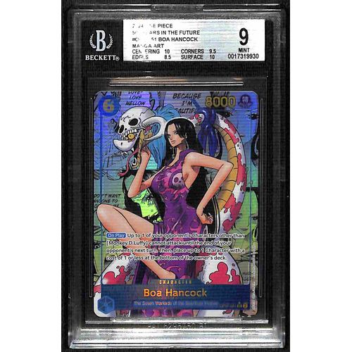 BGS 9 Boa Hancock Manga Art OP07-051 - 2024