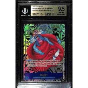 BGS 9.5 Buggy Manga Art SR OP09-051