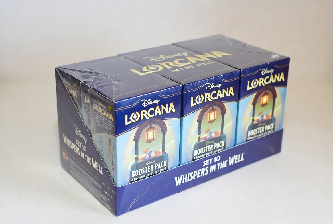 Disney Lorcana TCG - Set 10: Whispers In The Well Booster Box x4 (SEALED CASE) - Image 4