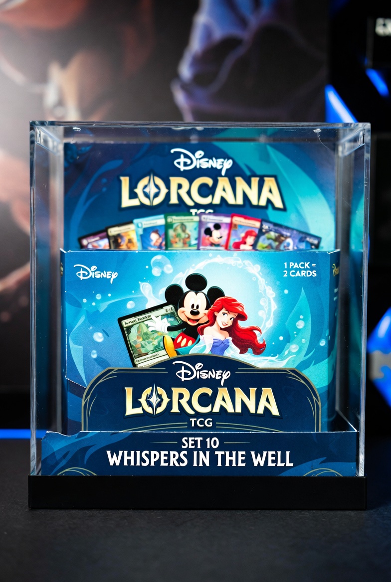 Disney Lorcana TCG - Set 10: Whispers In The Well Booster Box x4 (SEALED CASE)