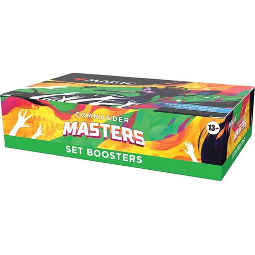 Commander Masters Set Booster Display