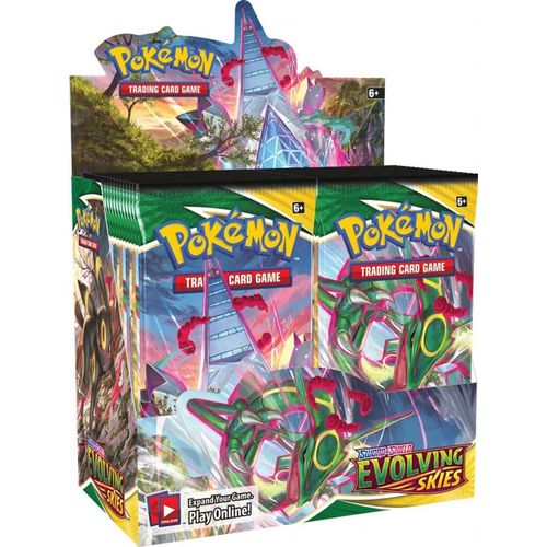 Sword and Shield Evolving Skies Booster Box X6 Case