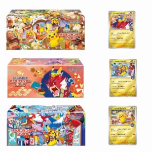 Special Box Bundle Hiroshima, Fukuoka & Tohoku Pokemon Centre Box