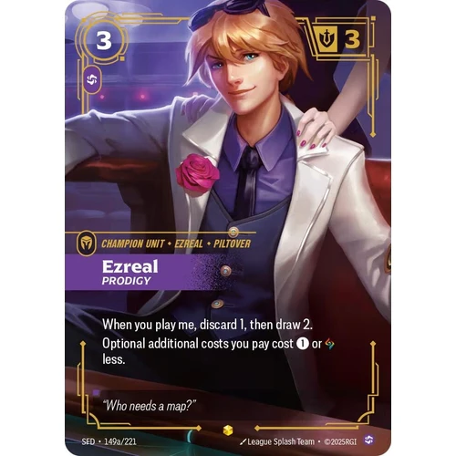 Ezreal - Prodigy (Alternate Art) (149a/221)