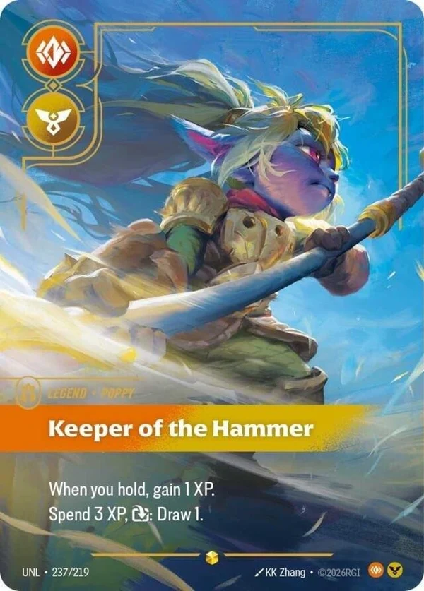 Poppy - Keeper of the Hammer (Overnumbered) (237/219)