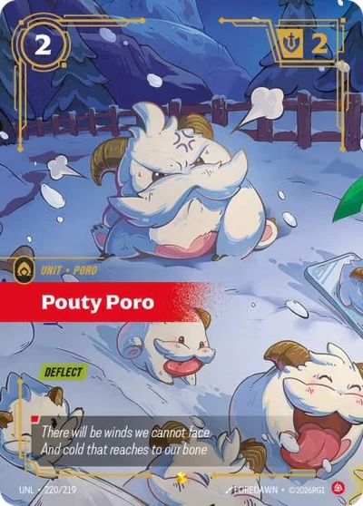 Pouty Poro (Overnumbered) (220/219