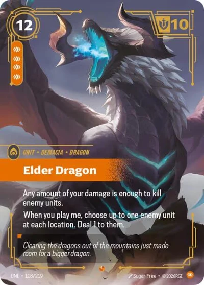 Elder Dragon (118/219) (Unleashed)