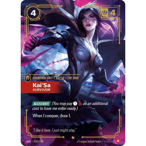 Kai'Sa - Survivor (039/298) (Origins)