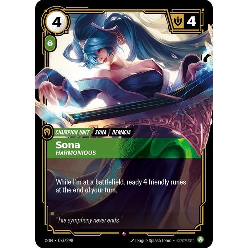 Sona - Harmonious (073/298) (Origins)